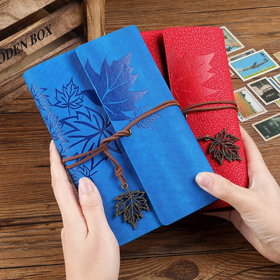 A5 A6 A7 Travelers Vintage Notebook PU Leather Blank Kraft Diary Note Book Journal Sketchbook Stationery School Office Supplies