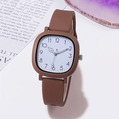 Fashion Brand Bear Women Quartz Watch 2024 Ladies Casual Silicone Jelly Watches Clock Girl Gift Zegarek Damski