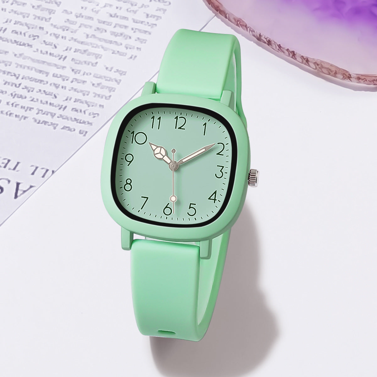 Fashion Brand Bear Women Quartz Watch 2024 Ladies Casual Silicone Jelly Watches Clock Girl Gift Zegarek Damski