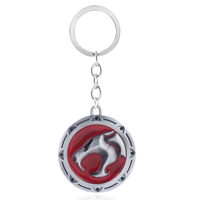 Cartoon Thundercats Keychain Women Men Jewelry Sword Weapon Model Metal Pendant Keyring For Fans Gifts