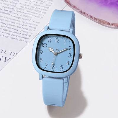 Fashion Brand Bear Women Quartz Watch 2024 Ladies Casual Silicone Jelly Watches Clock Girl Gift Zegarek Damski