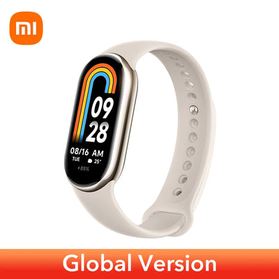 Global Version Xiaomi Band 8 1.62'' AMOLED Ultra Long Battery Life 16 Days Smart Bracelet 150+ Sport Modes  Smart band