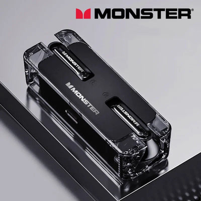 سماعات Monster XKT08 Bluetooth V5.3 True Wireless سماعات أذن عالية الدقة مقاومة للماء للألعاب وخفض الضوضاء