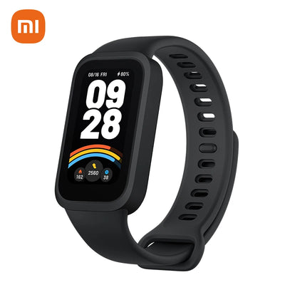 الإصدار العالمي من Xiaomi Smart Band 9 Active شاشة TFT مقاس 1.47 بوصة أكثر من 100 واجهة ساعة عمر بطارية يصل إلى 18 يومًا ومقاومة للماء حتى عمق 5ATM*