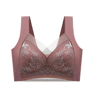 Plus Size Underwear For Women Seamless Push Up Bras Vest Sexy Lace Top Female Wireless Comfortable Braletter Sexy Lingerie