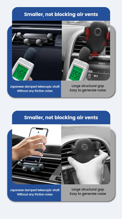 Olaf Gravity Car Phone Holder Air Vent Clip Mount Mobile Cell Phone Stand In Car GPS Support For iPhone 13 12 Pro Xiaomi Samsung