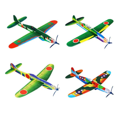 Hot Sale 10Pcsd Foam Outdoor Hand Aircraft Aviation Model Thrown Glider