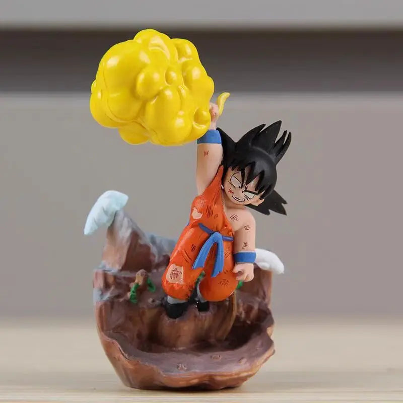 9cm Anime Dragon Ball Figures Evil Containment Wave Son Goku Action Figure Super Saiyan Pvc Statue Collectible Model Toys Gift