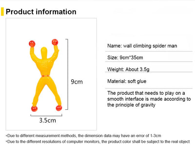 Wall Climber Sticky Spider Climber Wall Climber Spider Climber