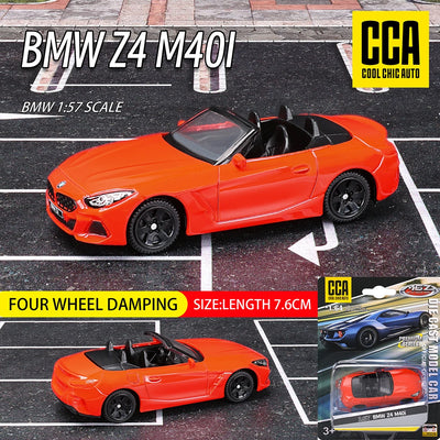 CCA MSZ 1:64 BMW M4/M4 GT3/Z4 M40i/M850i classic car static car model alloy die-casting car model collection gift toy