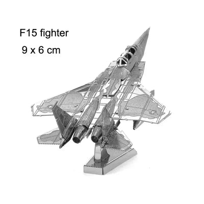 ألغاز معدنية ثلاثية الأبعاد لطائرات J-20 وJ-10B وSU-34 وKA-50 وUFO وطائرة هليكوبتر RAH-66 ونماذج تجميع يدوية الصنع