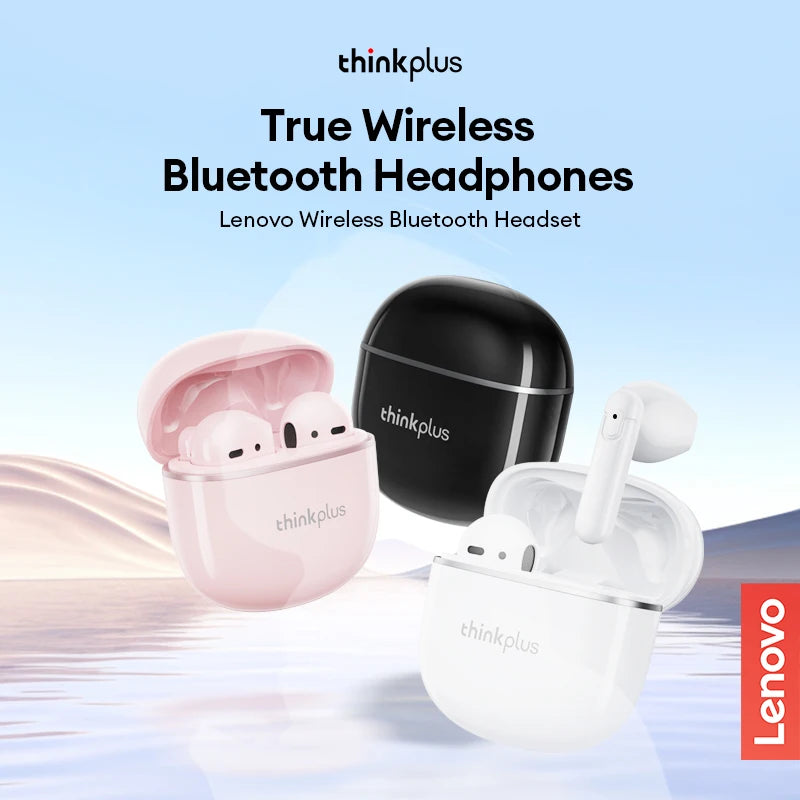 Original Lenovo LP42 Wireless Bluetooth 5.4 Earphones Half-In-Ear Music Earbuds Ultra-Long Battery Life IP6 Dustproof Headphones