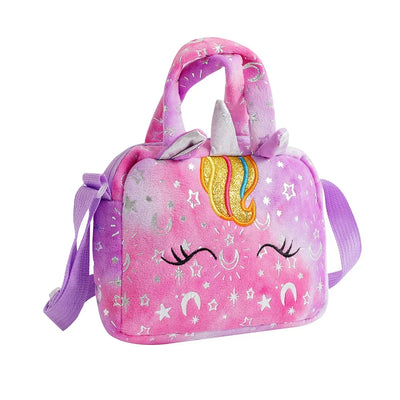 Sweet Unicorn Handbags For Girls Lovely Kids Crossbody Bag Children Gift Little Girl Small Purse