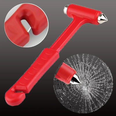 Two-in-One Emergency Car Safety Escape Hammers Glass Window Breaker Seat Belt Cutter Portable Car Emergency Rescue Escape Tools