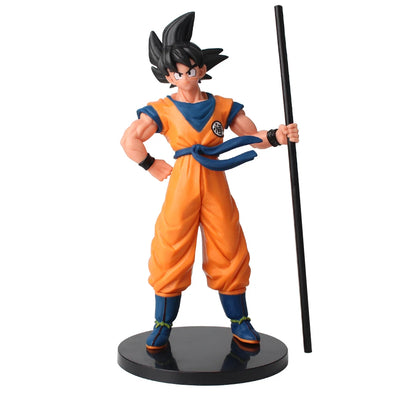 Dragon Ball Son Goku Super Saiyan Anime Character Action Doll Model Gift Collection Doll Anime Peripherals