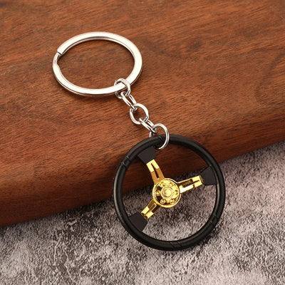 Creative Gear Head Keychain Speed Gearbox Keyring for Car Key Turbo Hub Brake Disc Pendant Shock Absorber Keys New Wholesale