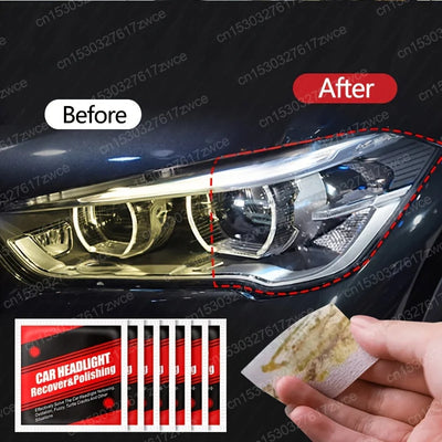 Headlight Restoration Kit Car Headlights tail lights fog and directional lights Oxidation Yellowing Scratches Blurring Polishing