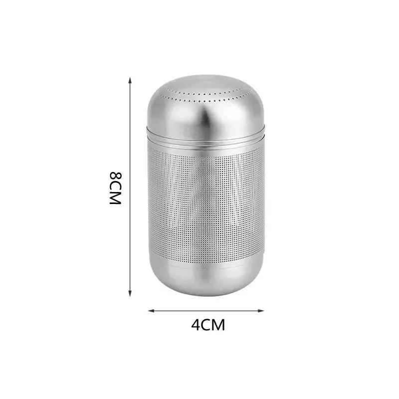 مصفاة شاي من الفولاذ المقاوم للصدأ، مصفاة أوراق الشاي، مصفاة كرات التوابل، إبريق شاي، فلتر قهوة شبكي ناعم، أدوات شاي