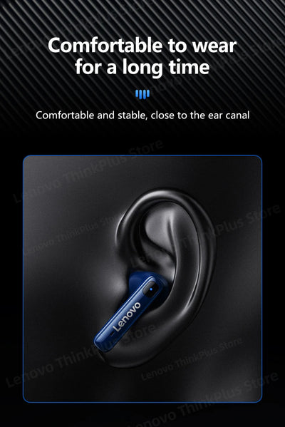 Lenovo LP15 TWS Wireless Bluetooth Headset 5.3 Touch Control Earphones Long Standby Earbuds Bass Low Latency Headphones 2023 New