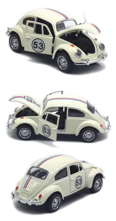 1:32 Volkswagen Beetle Alloy Car Diecasts Metal Classic Toy Model with Pull Back Function Vehicles for Child Gifts A931