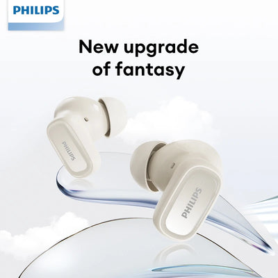 سماعات أذن TAT2569 لاسلكية أصلية من Philips بتقنية البلوتوث V5.4 مع ميكروفون وسماعات أذن مقاومة للماء مع وضع الاستعداد الطويل للغاية