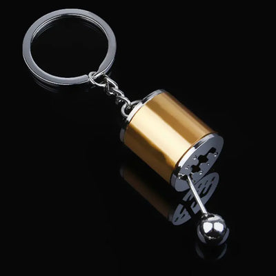 Creative Gear Head Keychain Speed Gearbox Keyring for Car Key Turbo Hub Brake Disc Pendant Shock Absorber Keys New Wholesale