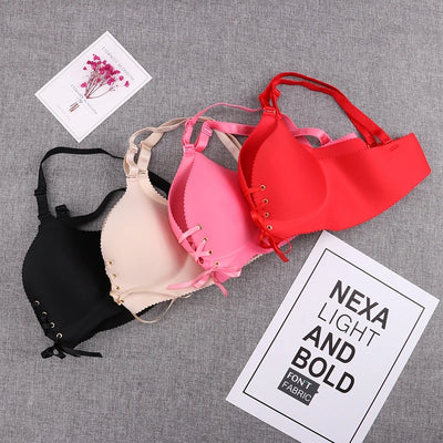 Seamless Bra Sexy Bras For Women Fashion Push Up Lingerie Wireless Bralette Cotton Brassiere  Underwear Female Intimates