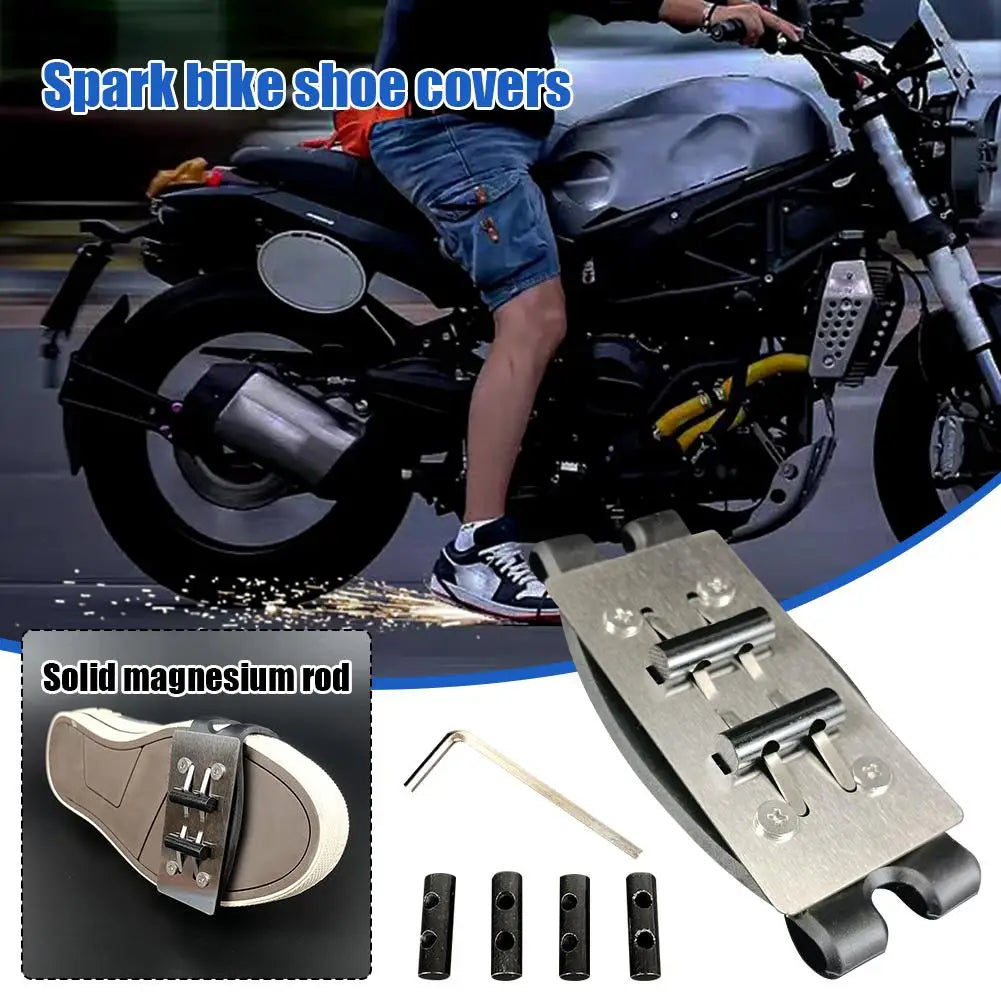 Cycling Accessories Shoes Spark Bicycle Soles Shoe Cover Bicycle Sole Special Effect Device Cycling Skateboard Spark Riding Tool