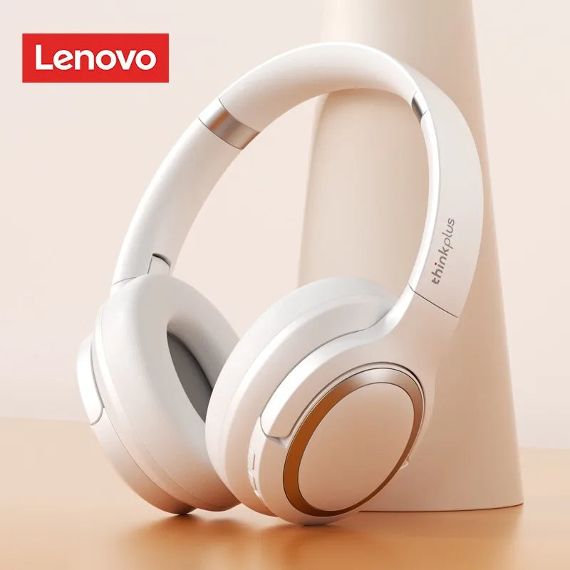 100% Original Lenovo TH40 Wireless Bluetooth Headset Deep Bass Over-Ear Earphones Smart Noise Reduction Gaming Earbuds With Mic