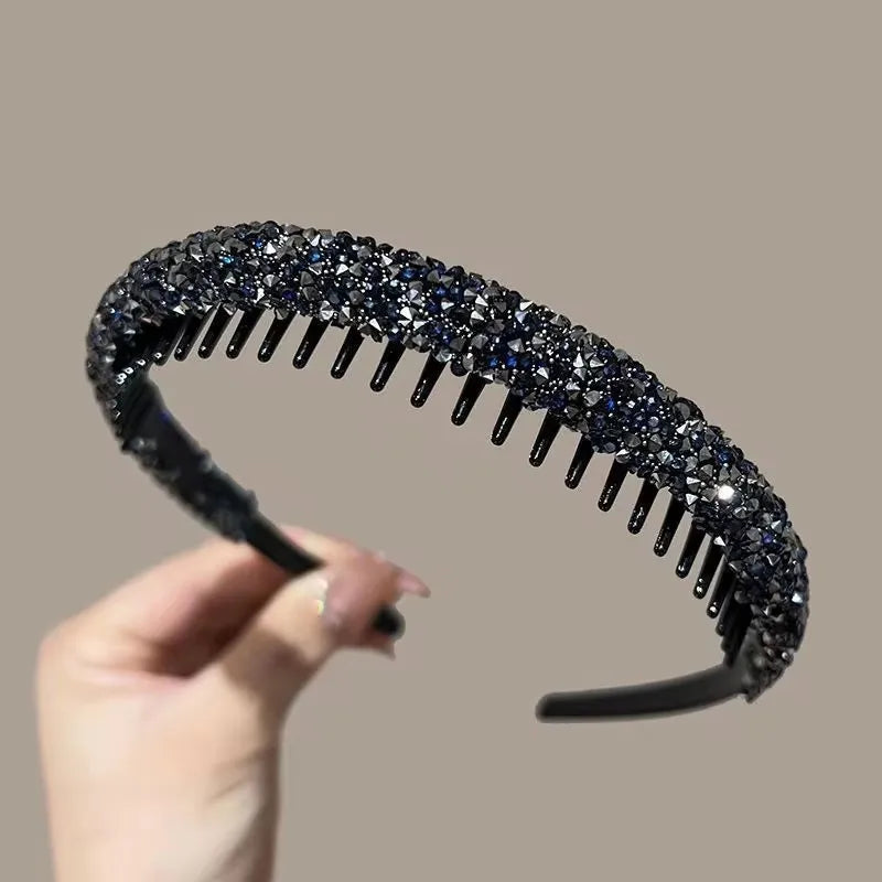 1/4 Girls Hair Accessories Black Toothed Hair Clips for Broken Hair