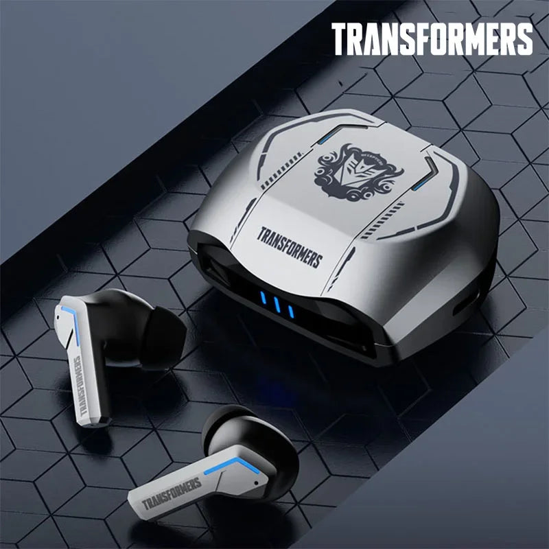 Transformers TF-T06 Bluetooth 5.3 Headset Dual Mode Noise Reduction Earphone for Video Game HIFI Earbuds Stable Connection