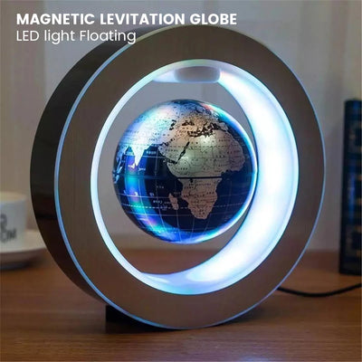 Magnetic Levitation Globe Birthday Gifts Electronic Antigravity Lamp Novelty Ball Light LED World Map Home Decoration Floating