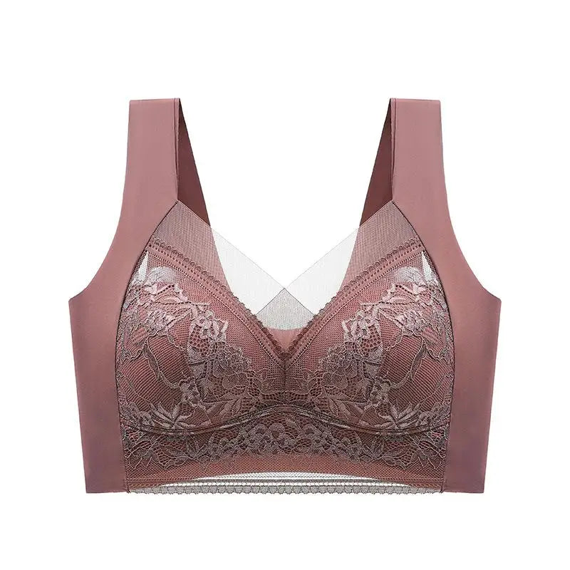 Plus Size Underwear For Women Seamless Push Up Bras Vest Sexy Lace Top Female Wireless Comfortable Braletter Sexy Lingerie