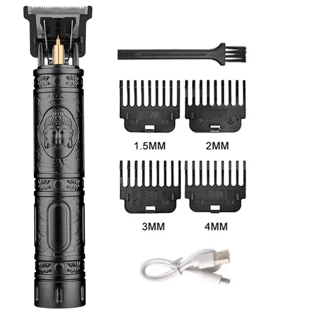 Vintage T9 Hair Cutting Machine Professional Hair Clipper Barber Men Hair Trimmer Shaver Electric Body Hair Beard Shaving