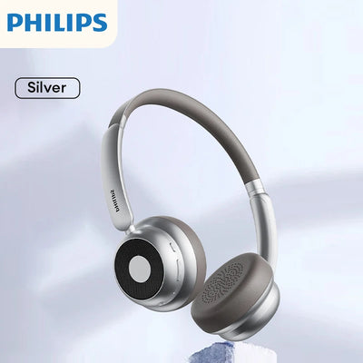 Choice Original Philips TAH1129 Bluetooth V5.4 Earphones Wireless Over The Ear Headset Noise Cancellation Gaming 60H Earbuds New