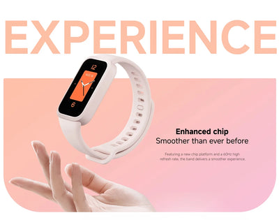 الإصدار العالمي من Xiaomi Smart Band 9 Active شاشة TFT مقاس 1.47 بوصة أكثر من 100 واجهة ساعة عمر بطارية يصل إلى 18 يومًا ومقاومة للماء حتى عمق 5ATM*