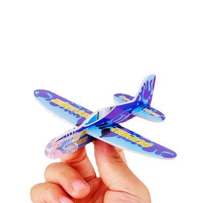 20Pcs Kids Party Supplies DIY Multicolor Foam Airplane Boys Girls Birthday Party Souvenirs Pinata Filler Kindergarten Prize Toys