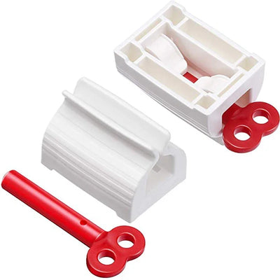 1 roller tube toothpaste squeezer, toothpaste holder, bathroom rotary paste dispenser