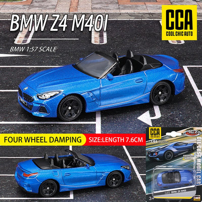 CCA MSZ 1:64 BMW M4/M4 GT3/Z4 M40i/M850i classic car static car model alloy die-casting car model collection gift toy