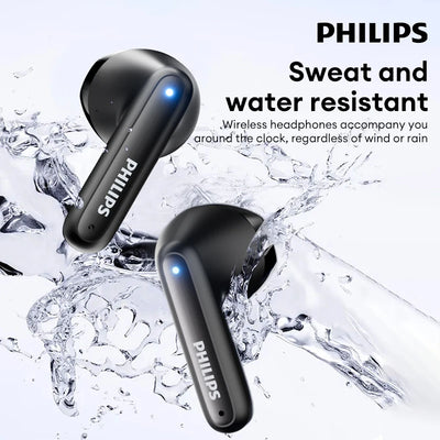 Choice Original Philips TAT1199 Wireless Upgrade Bluetooth V5.4 Earbuds Noise Cancelling Game Headset Waterproof Sport Earphones