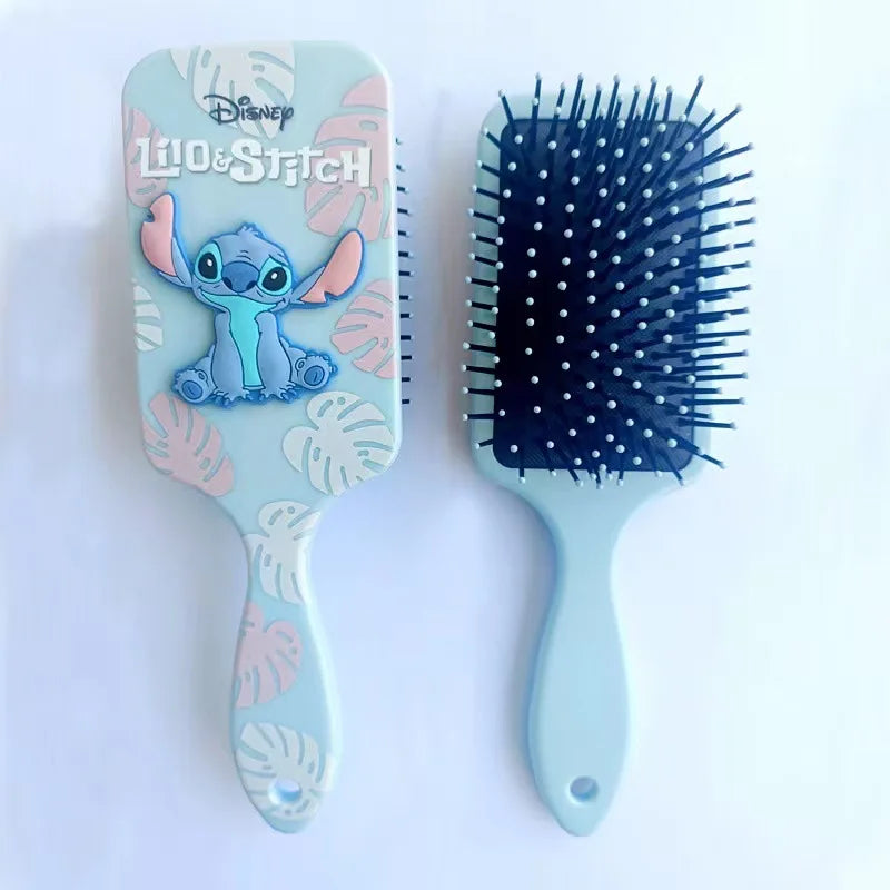 Miniso Disney Animation Lilo & Stitch Comb Series Cartoon Stitch Peripheral Air Cushion Massage Comb Children Girl Student Comb