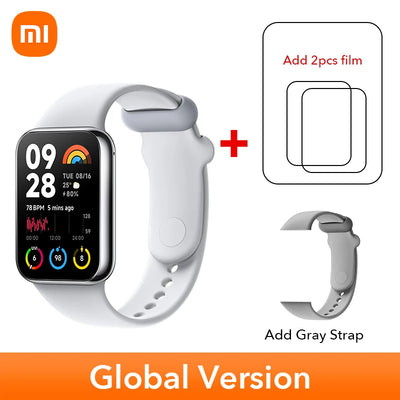 New world Premiere Global Version Xiaomi Smart Band 8 Pro 1.74”AMOLED display Built-in Up to 14-day battery life 5ATM Water