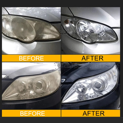 Headlight Restoration Kit Car Headlights tail lights fog and directional lights Oxidation Yellowing Scratches Blurring Polishing