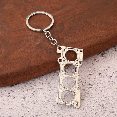 Creative Gear Head Keychain Speed Gearbox Keyring for Car Key Turbo Hub Brake Disc Pendant Shock Absorber Keys New Wholesale