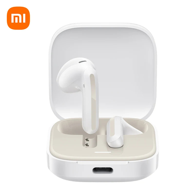 World Premiere Xiaomi Redmi buds 6 active 30 Hours long battery life Clear voice call headset Comfortable to wear earphone