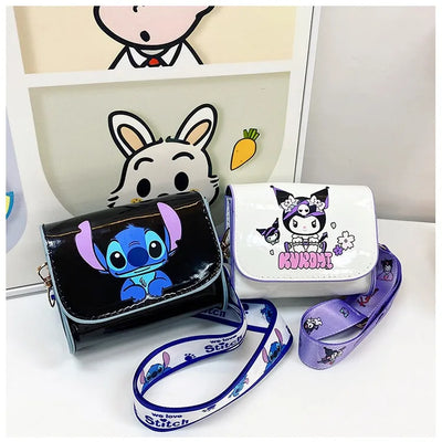 Anime Cute Crossbody Bags Kuromi Stitch Girls Women Luxury Brand Bag High Quality mini Designer Bags Gifts