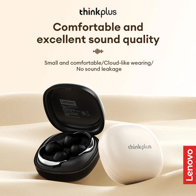 Original Lenovo LP38 OWS Wireless Bluetooth V5.4 Earphones Ear Clip Smart Noise Cancellation Game Earbuds HD Call Touch Headset