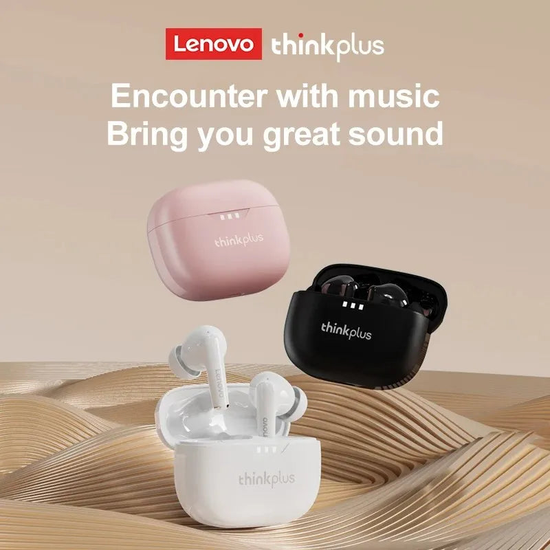 Lenovo LP3 Pro Wireless Bluetooth Earbuds HIFI Sound Dual Mode Headphones AAC Audio Decoding HD Call Long Endurance Earphones