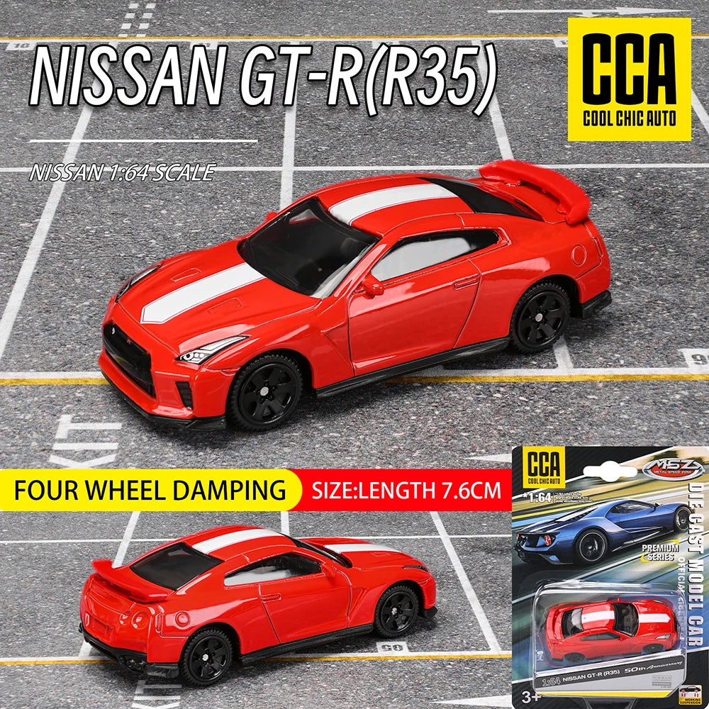 CCA MSZ 1:64 BMW M4/M4 GT3/Z4 M40i/M850i classic car static car model alloy die-casting car model collection gift toy