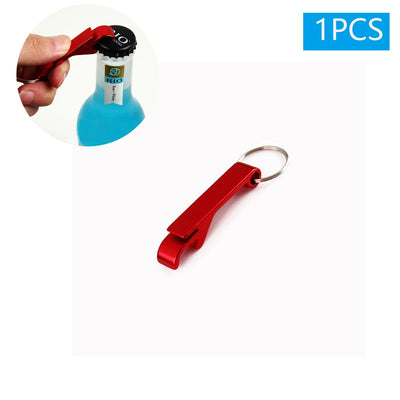 1/2Pcs Automatic Beer Bottle Opener Magnet Beer Opener Stainless Steel Push Down Opener Wine Soda Cap Opener Kitchen Accessory